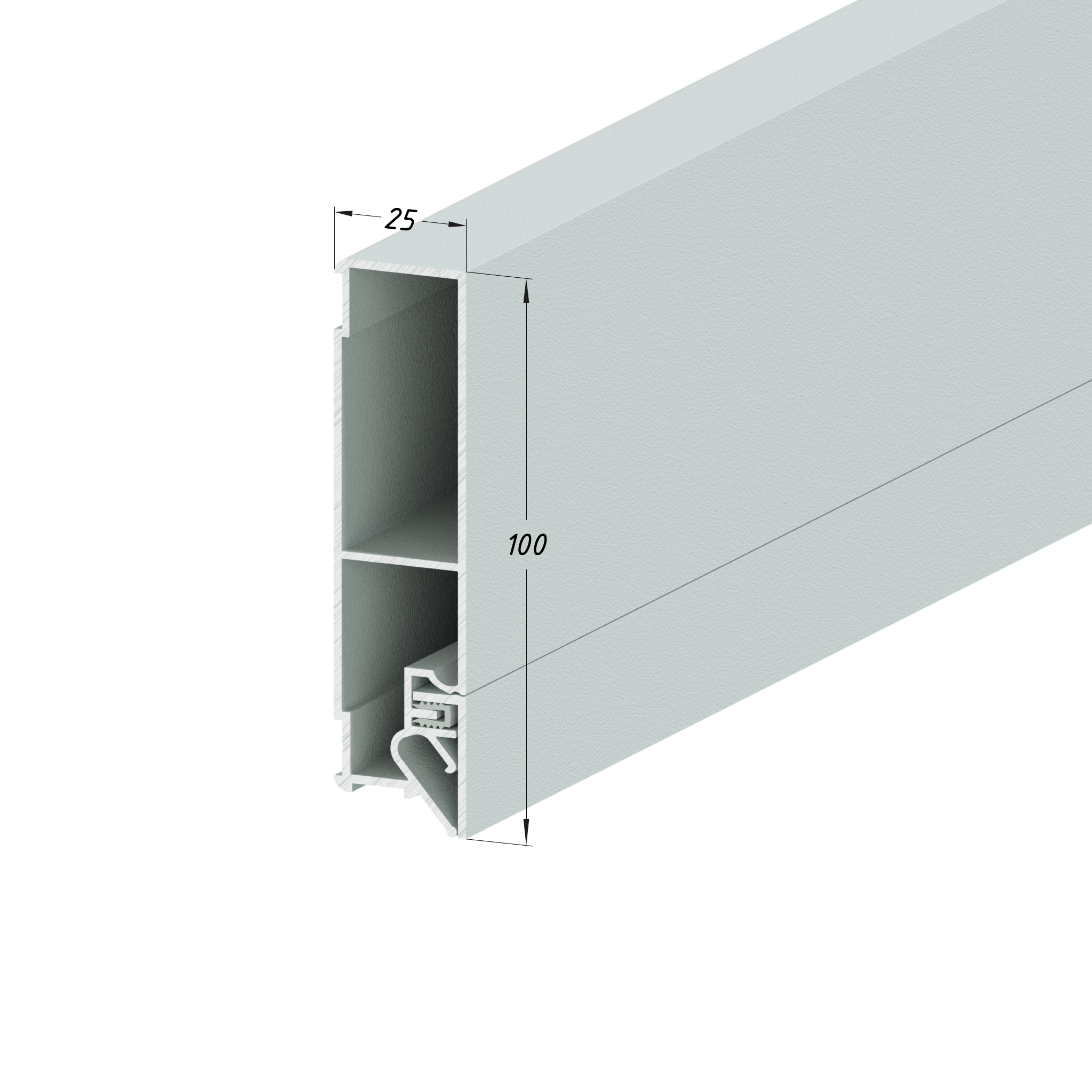 Конструкционный профиль ATOM 100, 2м — изображение 2