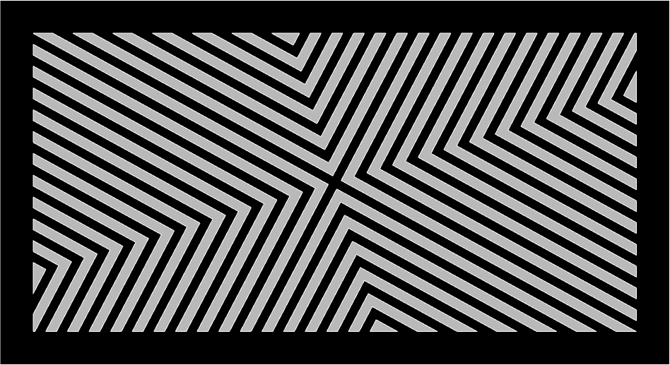 Магнитная решетка прямоугольная 010-200*100 (220*120)