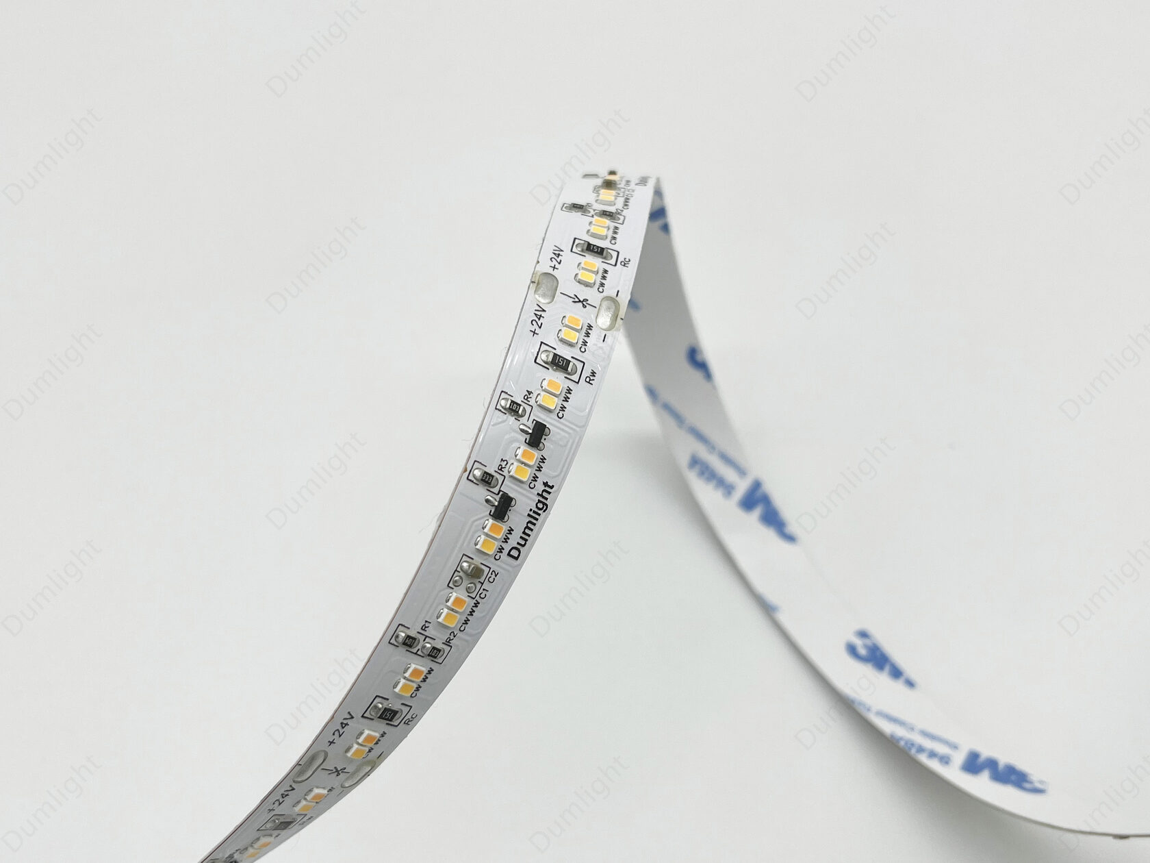 Светодиодная лента DLT2216-224-24v-10,5w-12mm-1800-3500K DIM-TO-WARM