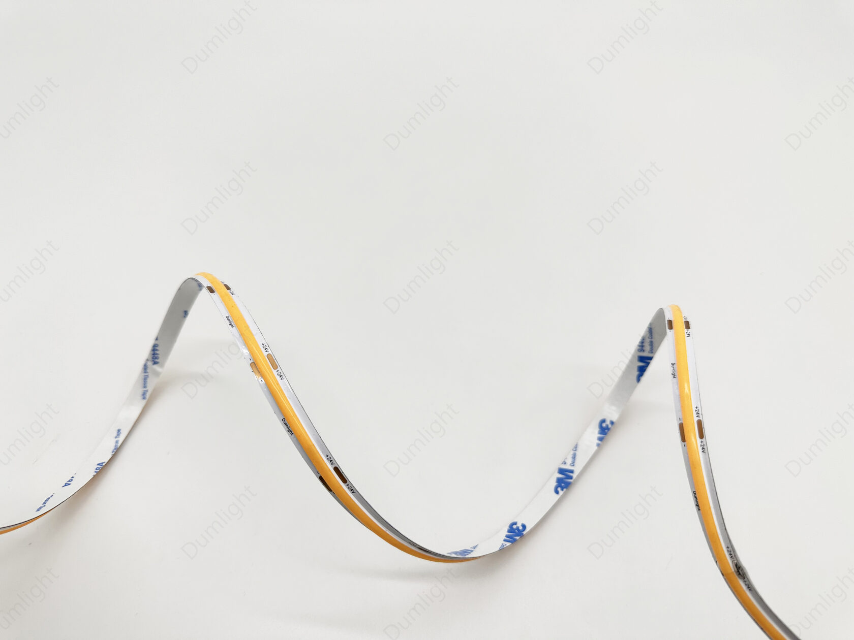 Светодиодная лента FCOB-384-24v-8w-8mm-1800K (CRI 93+)