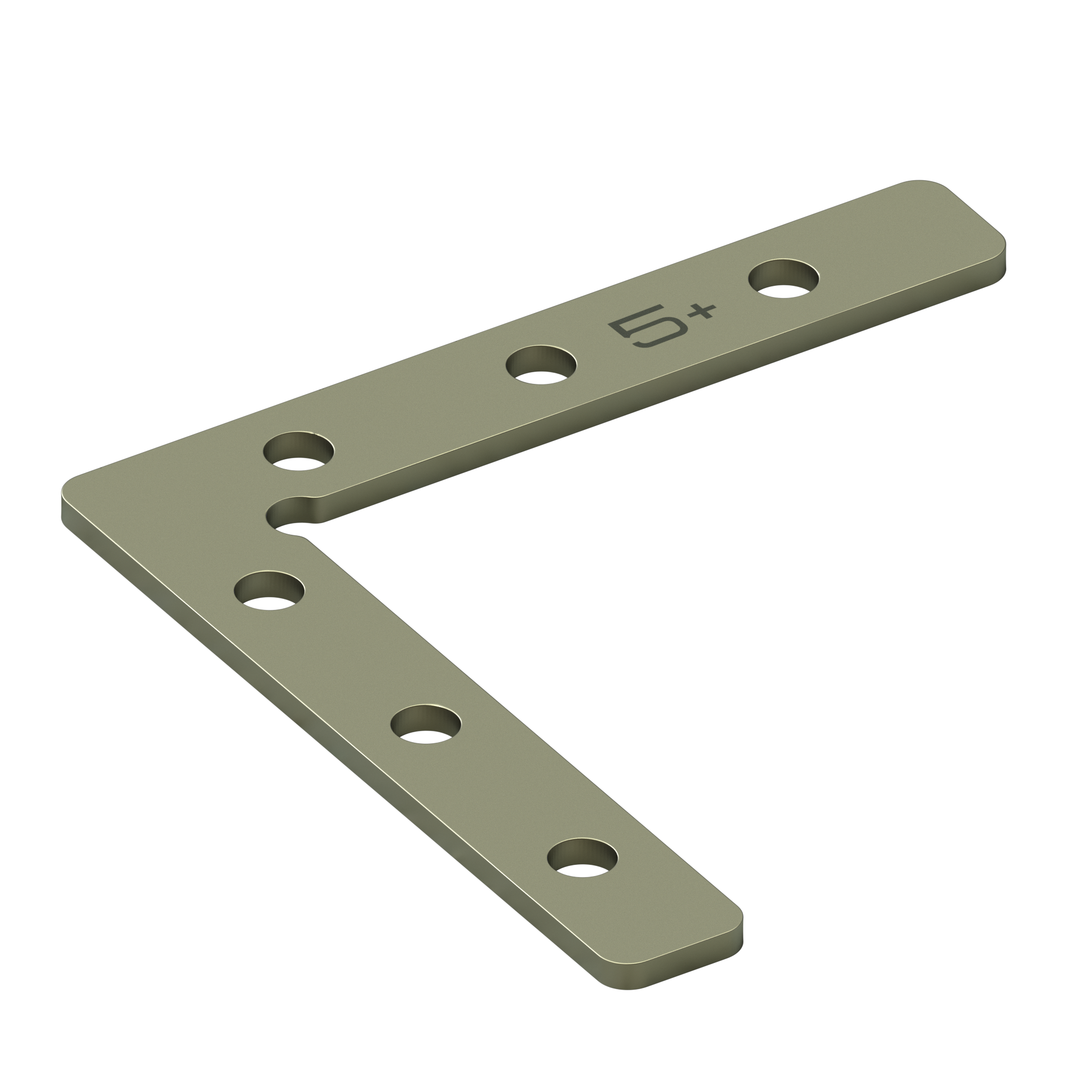 Соединитель угловой плоский 40*40*9,5*1,5 мм