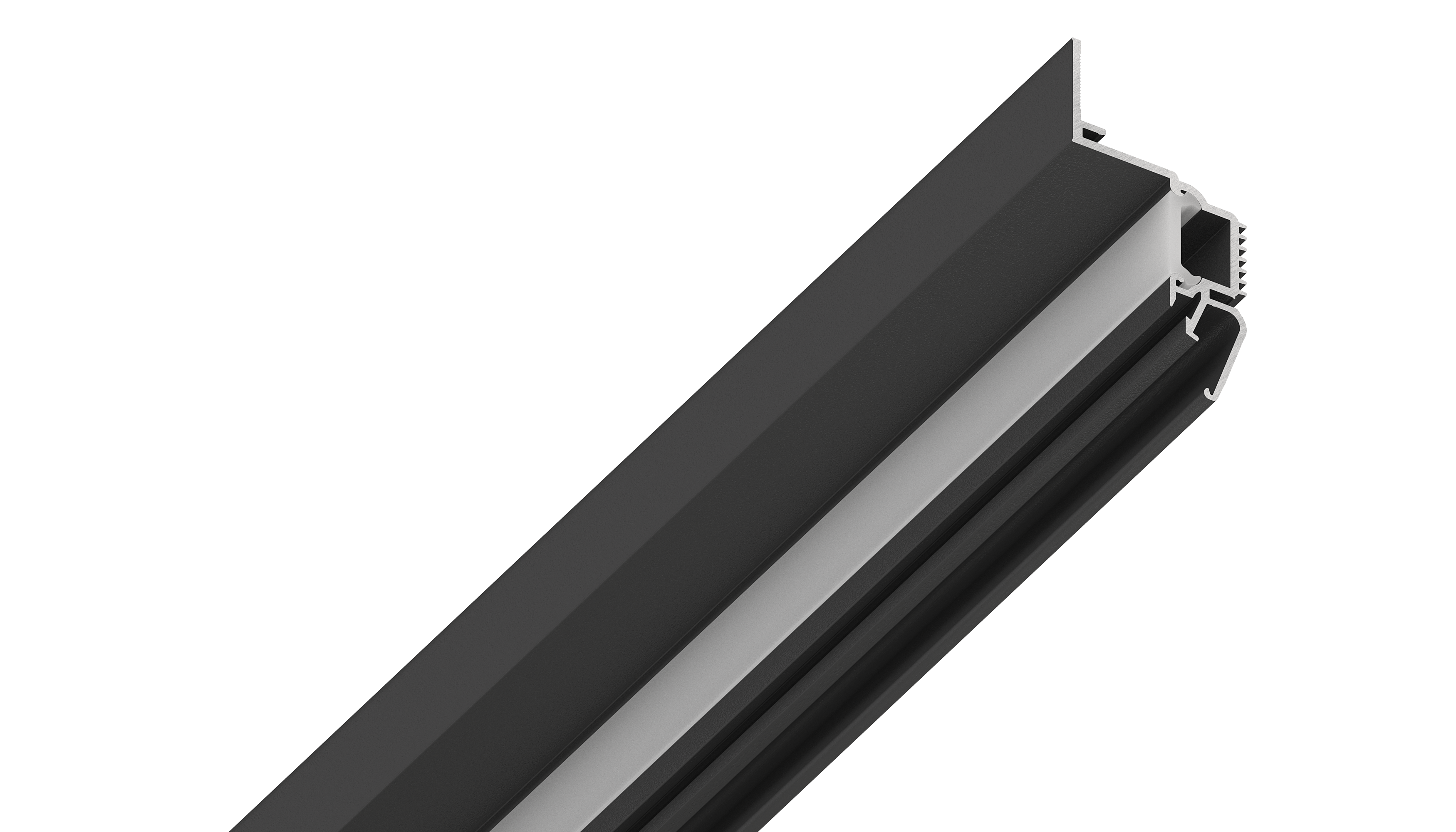 Парящий профиль FLO 01 чёрный