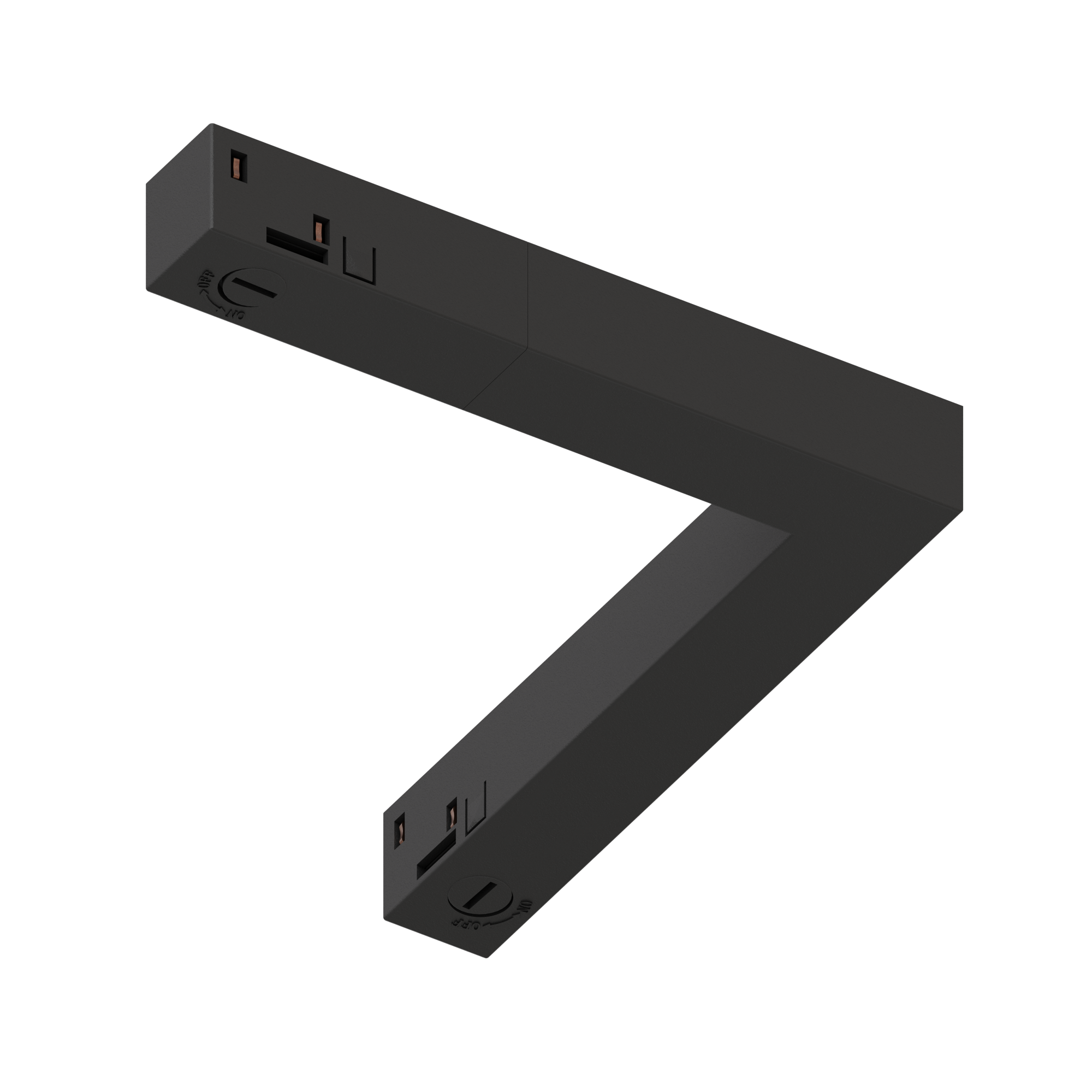 GRAFFIT L-коннектор R-FIX, черный