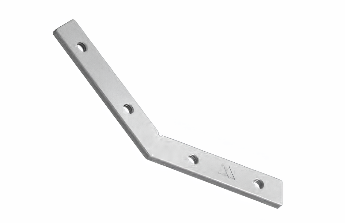 CONN комплект угловых плоских соединителей 135°, 4шт